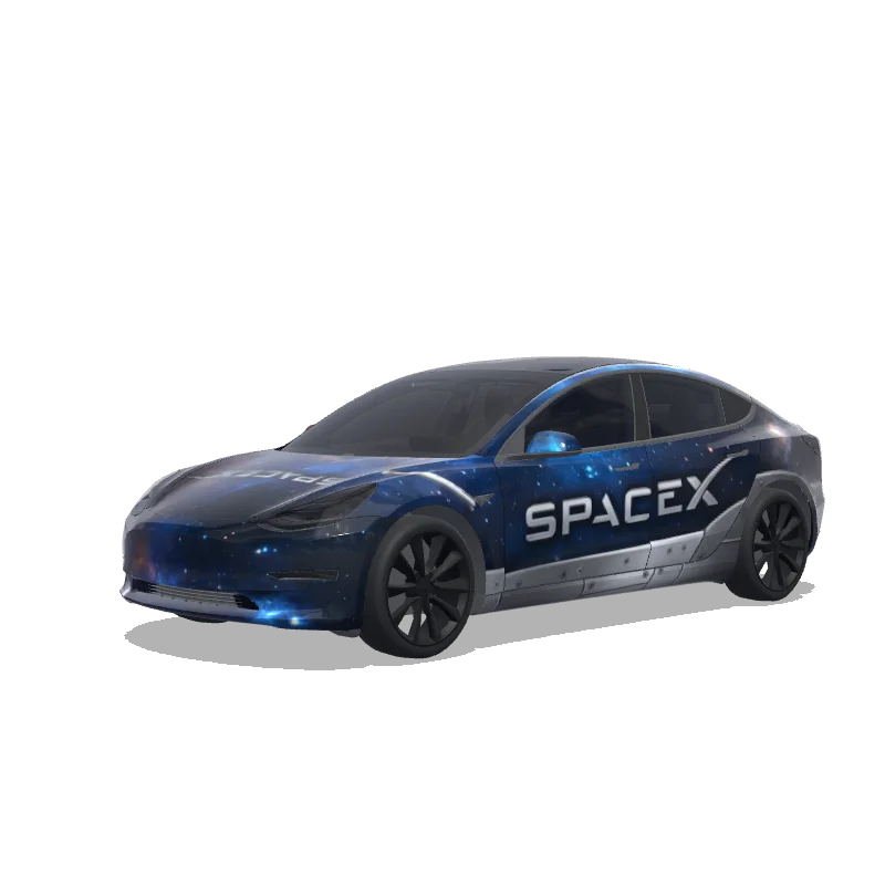 Tesla Model 3 2017-2023 — spacex 랩 미리보기