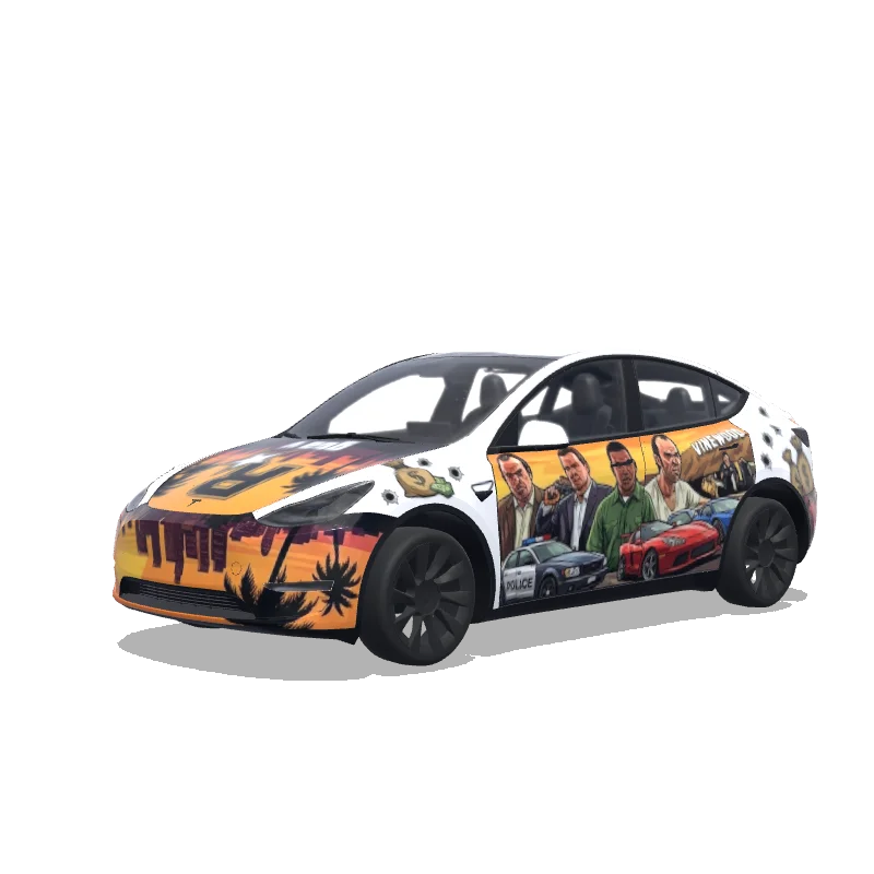 Tesla Model Y 2020-2024 — gta5 and rockstar.art 랩 미리보기