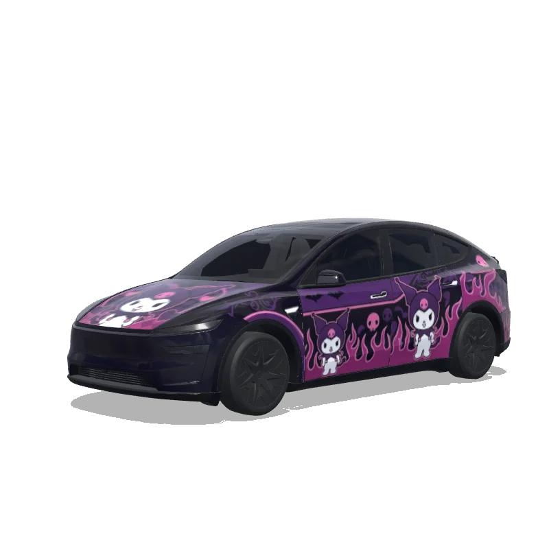 Tesla Model Y L 2025+ — vista previa del diseño kuromi