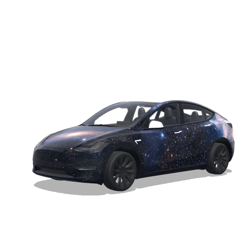 Tesla Model Y 2020-2024 — Milky Way galaxy 랩 미리보기