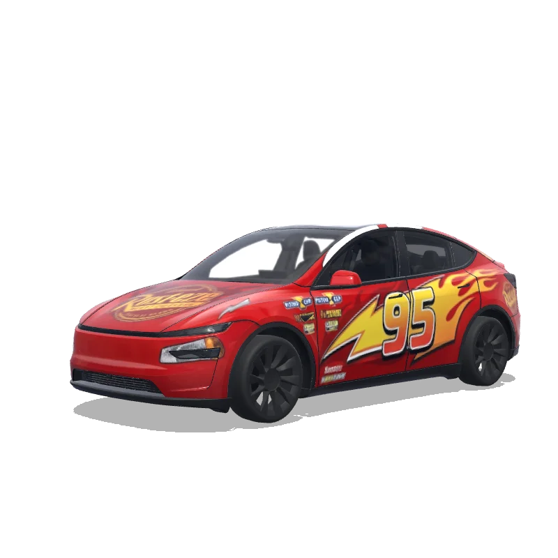 Disney the car lighting McQueen