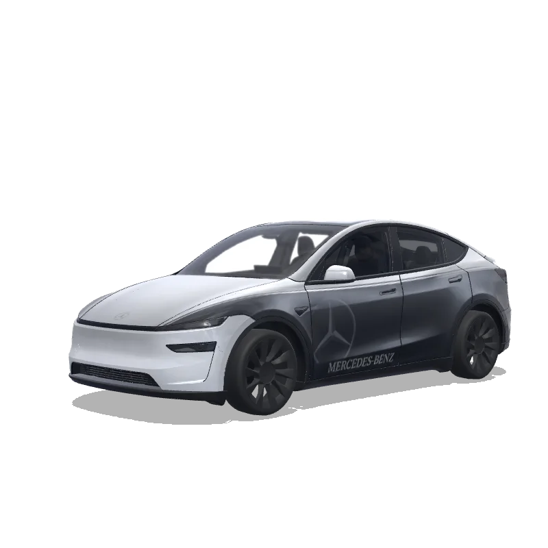 Tesla Model Y (2025+) Premium — Wrap-Vorschau: benz