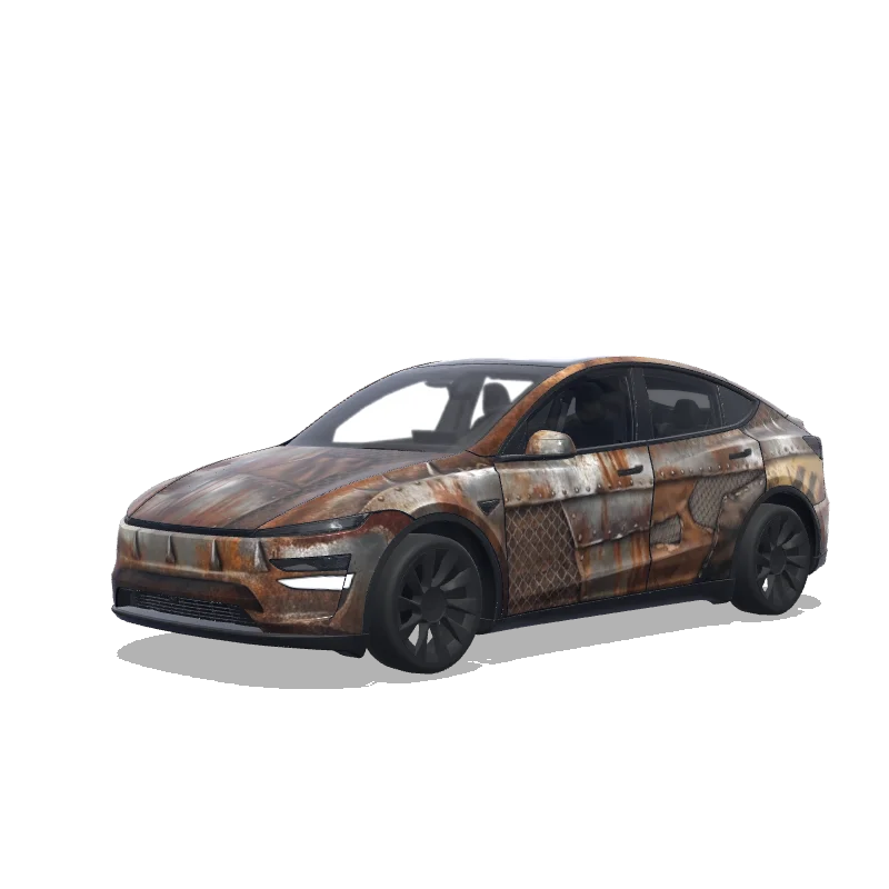Tesla Model Y (2025+) Premium — Wrap-Vorschau: Mad max