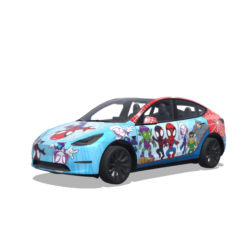 Tesla Model Y 2020-2024 — spidey and his amazing friends 랩 미리보기