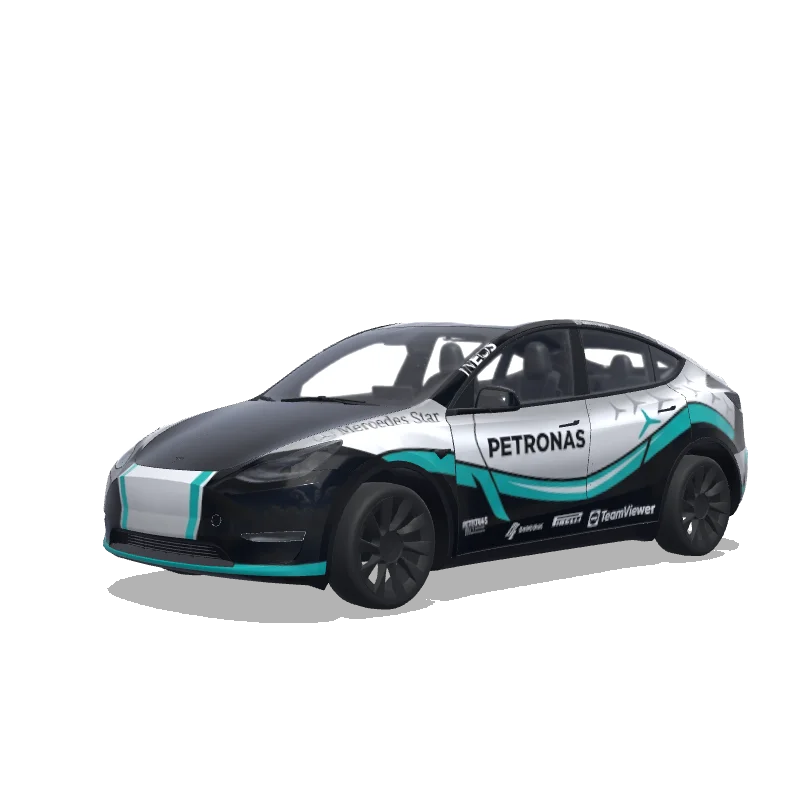 Tesla Model Y 2020-2024 — F1 auto Mercedes 랩 미리보기