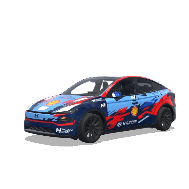 Tesla Model Y (2025+) Premium — wrc 2021 hyundai accent wrap preview