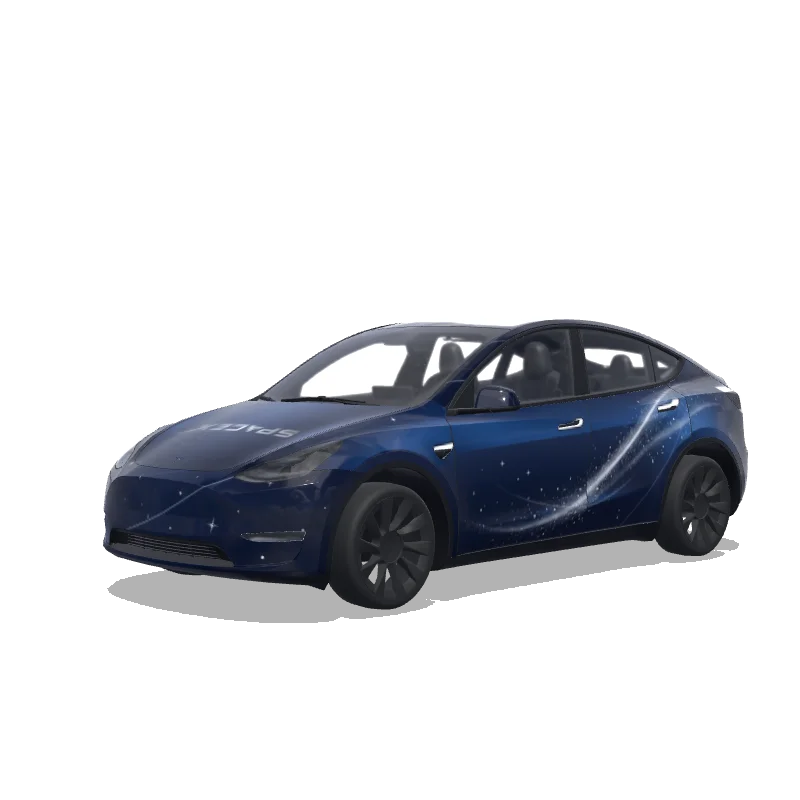 Tesla Model Y 2020-2024 — Space X. Simple and classy 랩 미리보기