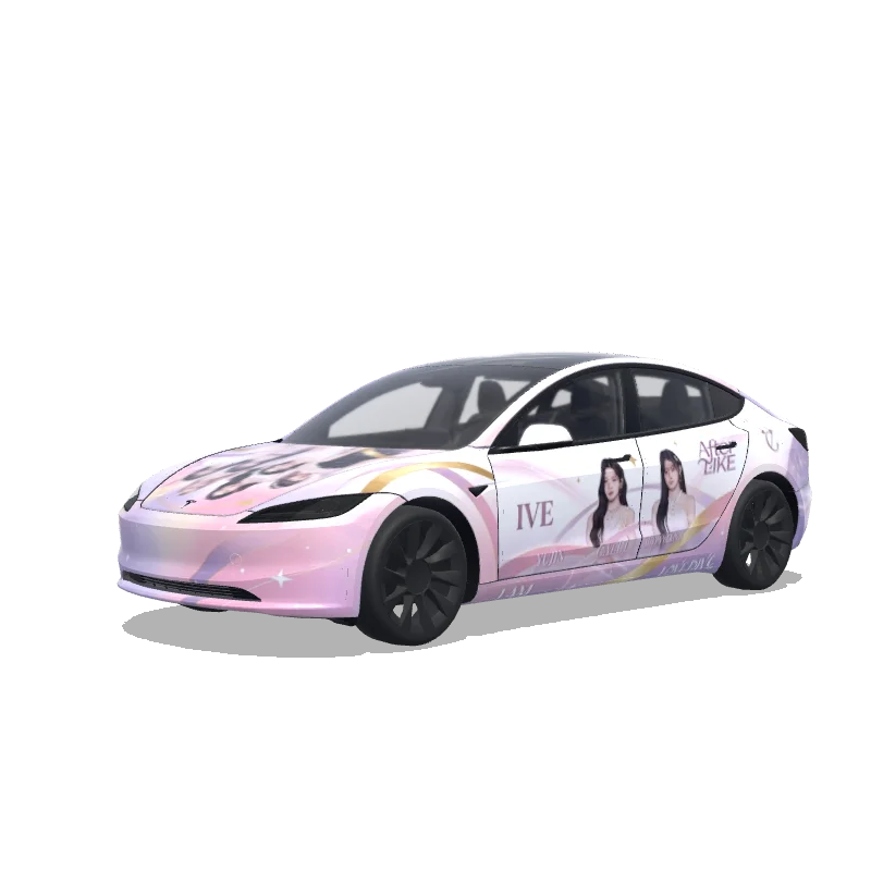 Tesla Model 3 (2024+) Standard & Premium — the korea pop star of IVE 랩 미리보기