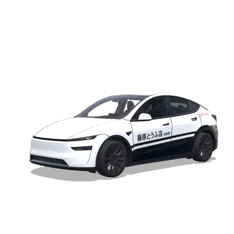 Tesla Model Y (2025+) Premium — 이니셜d의 fc3s涂装预览