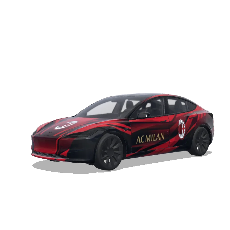 Tesla Model 3 (2024+) Standard & Premium — vista previa del diseño Rossonera