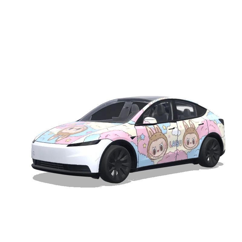 Tesla Model Y (2025+) Standard — Labubu 랩 미리보기
