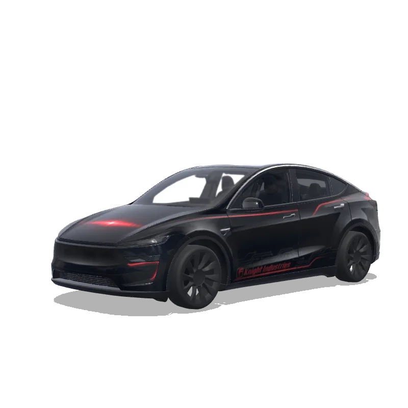 Tesla Model Y (2025+) Premium — knight rider 랩 미리보기