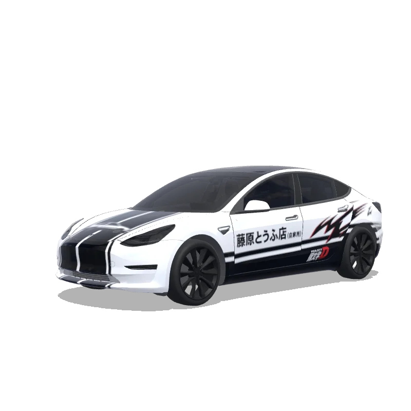 Tesla Model 3 2017-2023 — Initial D 랩 미리보기