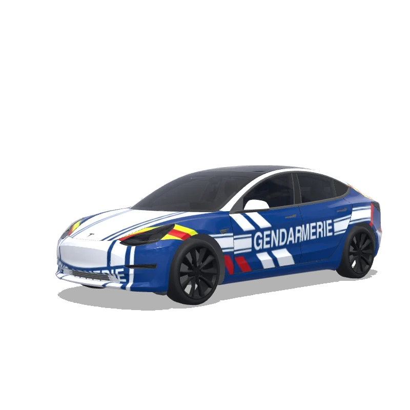 Tesla Model 3 2017-2023 — gendarmerie 랩 미리보기