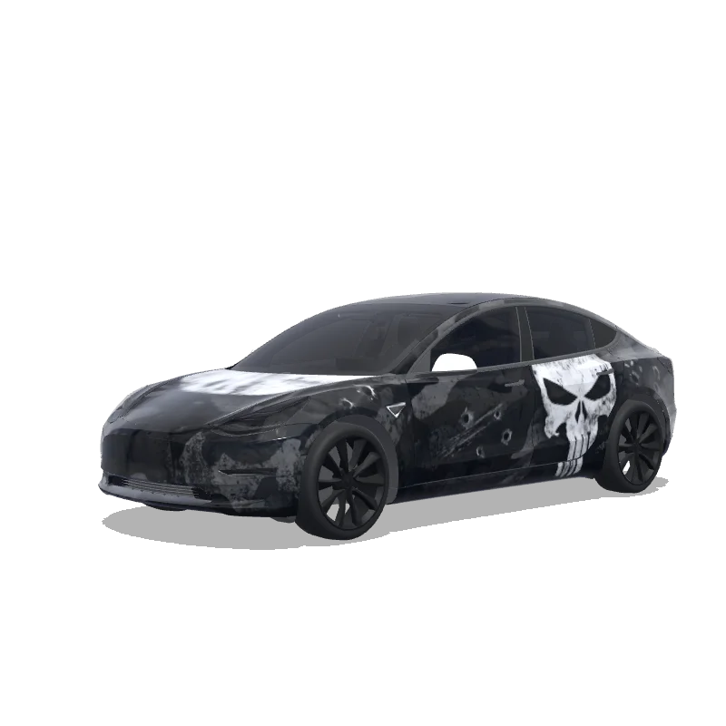 Tesla Model 3 2017-2023 — Punisher 랩 미리보기