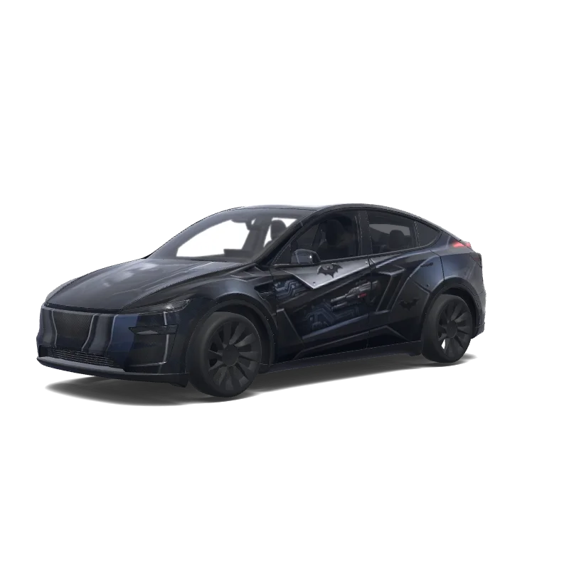Tesla Model Y (2025+) Premium — Wrap-Vorschau: Crealo en pintura mate