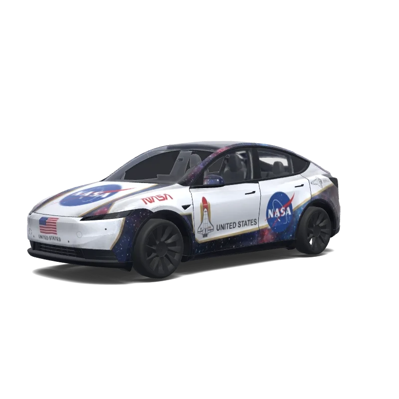 Tesla Model Y (2025+) Standard — Bitte so wie auf dem Bild generieren als Model Y Standard 26 wrap preview