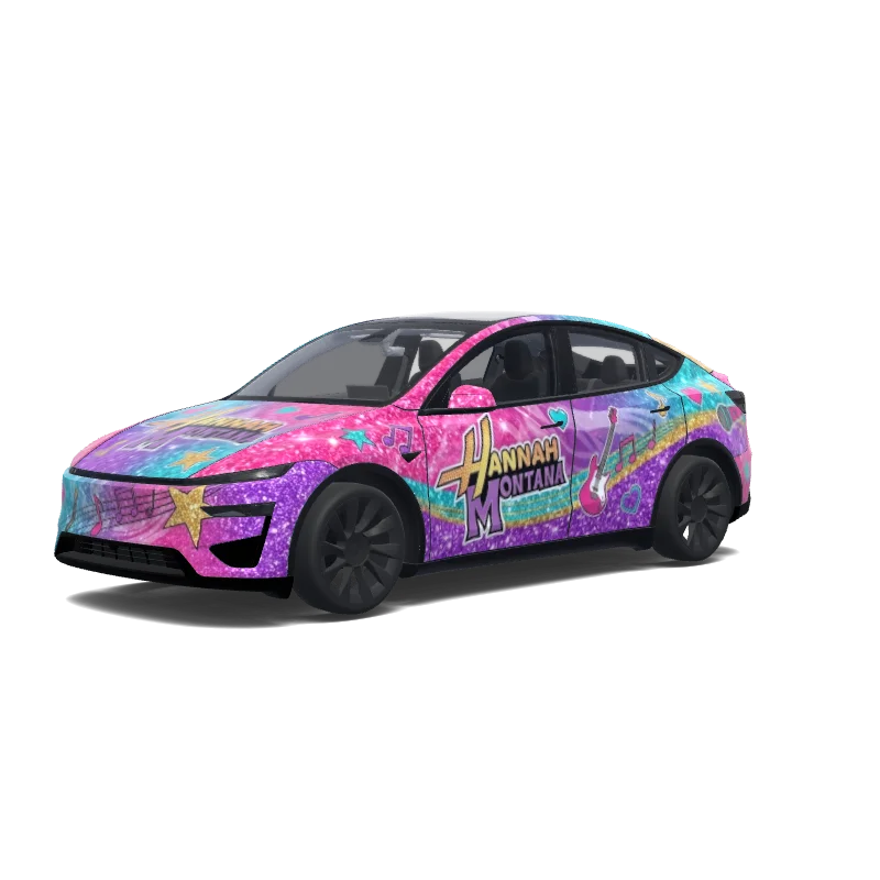 Tesla Model Y (2025+) Performance — Wrap-Vorschau: hanna montanna.