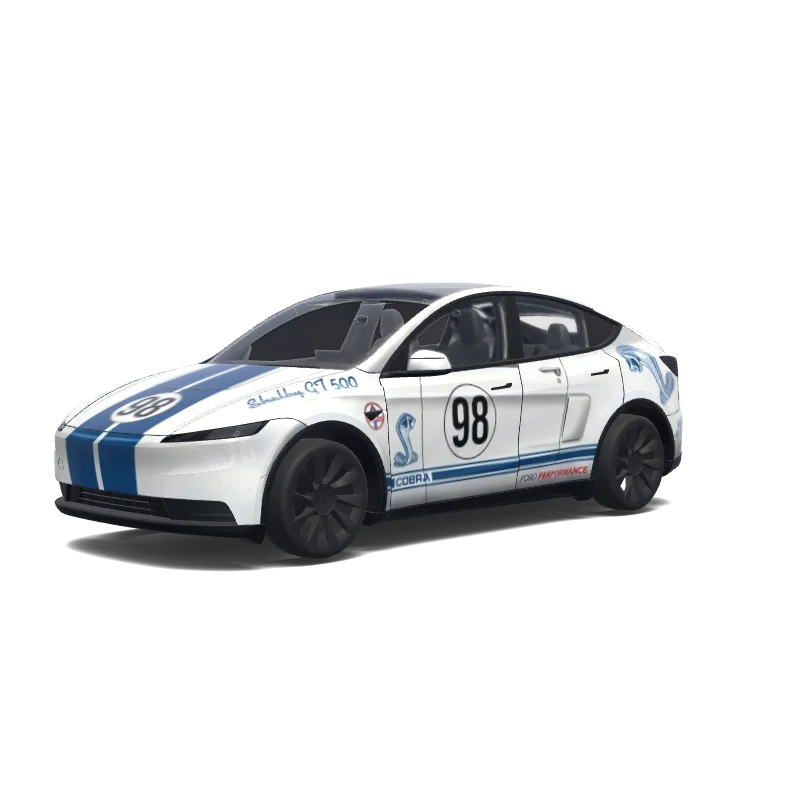 Tesla Model Y (2025+) Standard — Ford mustang shelby gt 500. wrap preview