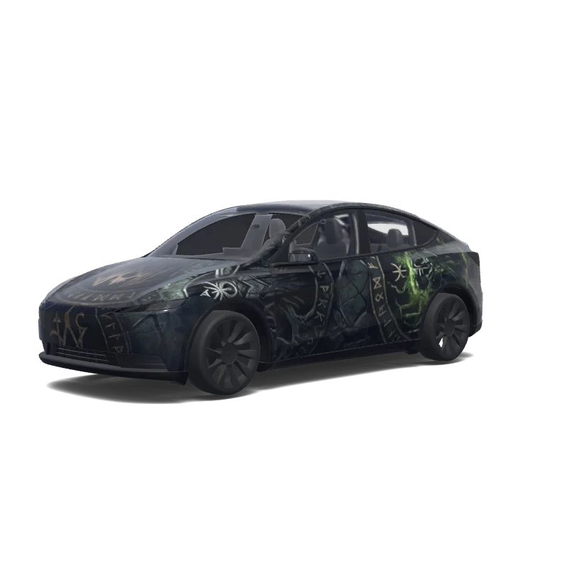 Tesla Model Y (2025+) Standard — sleep token. 랩 미리보기