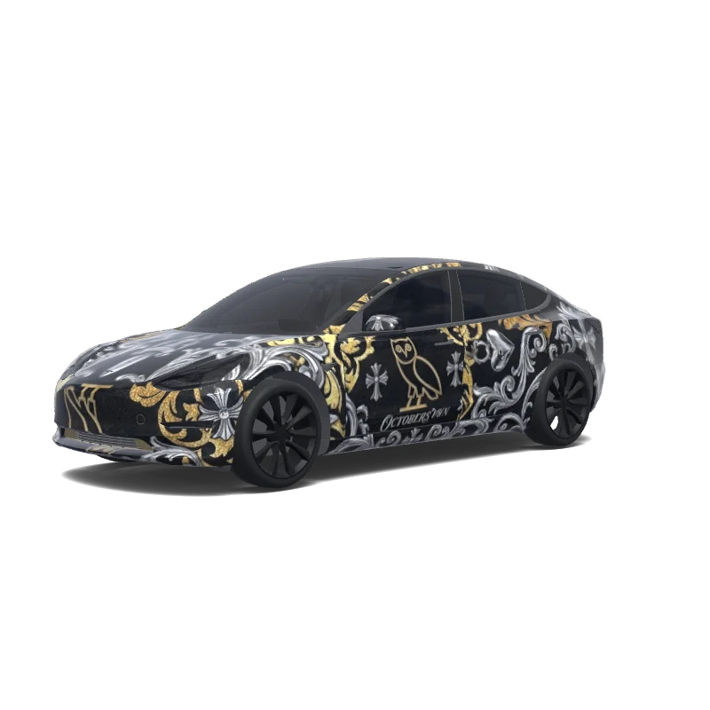 Tesla Model 3 2017-2023 — octobers very own and chrome hearts. 랩 미리보기
