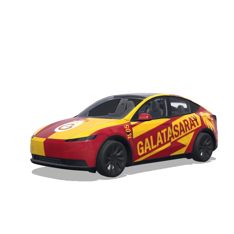 Tesla Model Y (2025+) Standard — GALATASARAY.のラッププレビュー