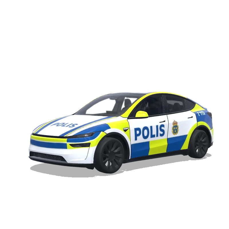 Tesla Model Y (2025+) Premium — vista previa del diseño svensk polis