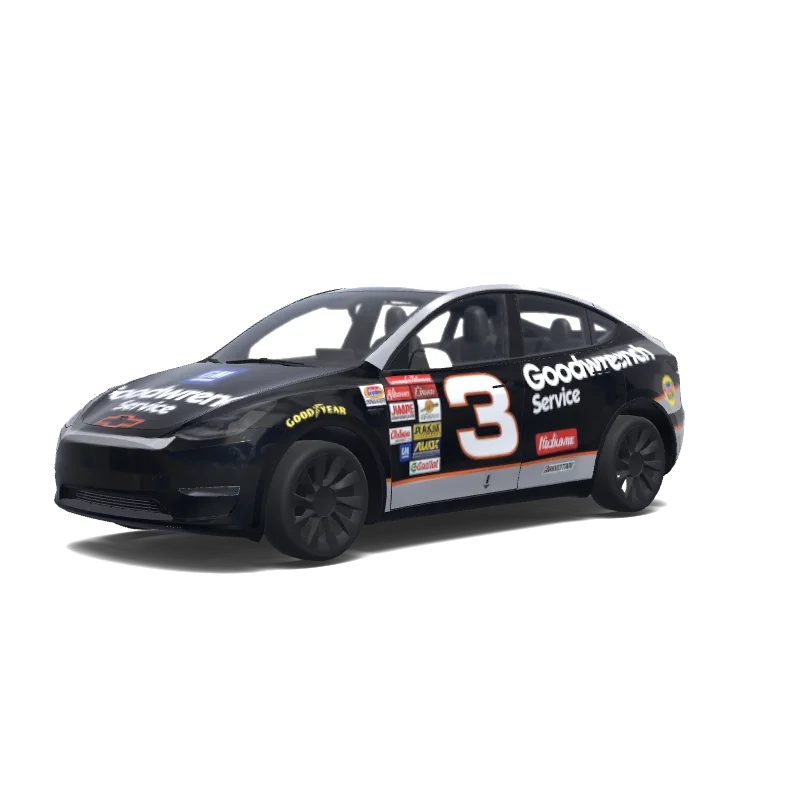 Tesla Model Y 2020-2024 — Dale Earnhardt Goodwrench 3. 랩 미리보기