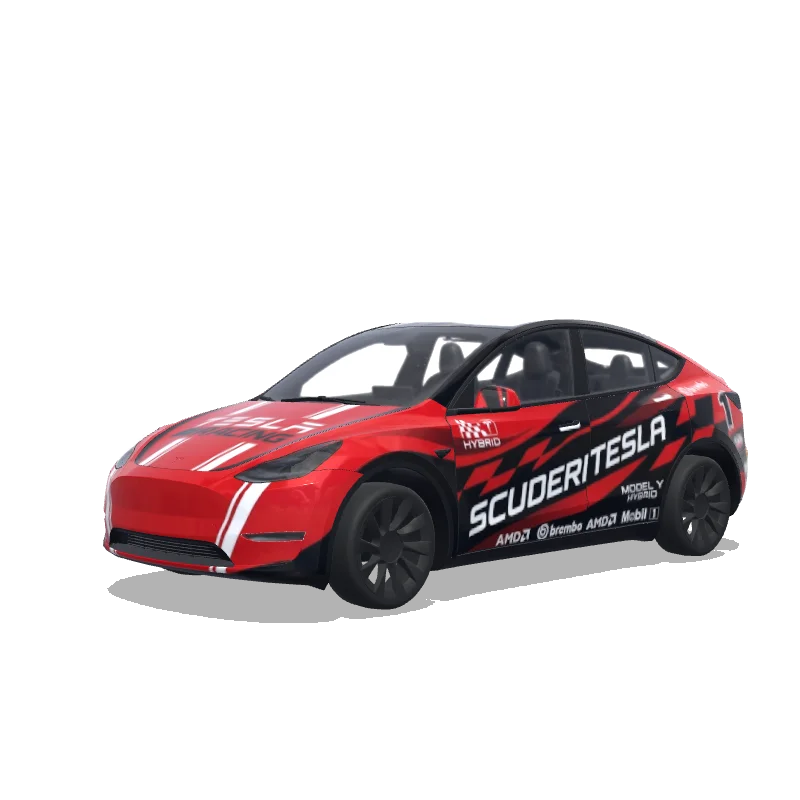 Tesla Model Y 2020-2024 — Formula 1 team wrap preview