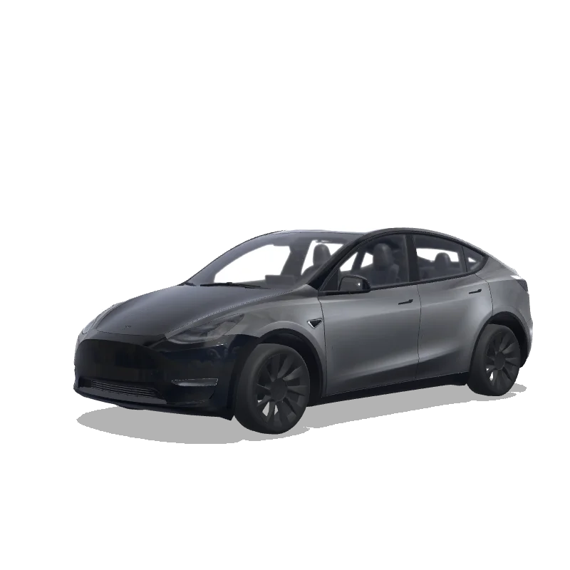 Tesla Model Y 2020-2024 — ピラーをブラックデリート wrap preview
