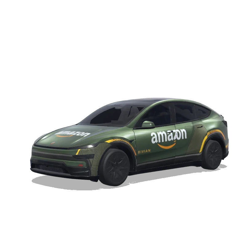 Tesla Model Y L 2025+ — amazon rivian wrap wrap preview