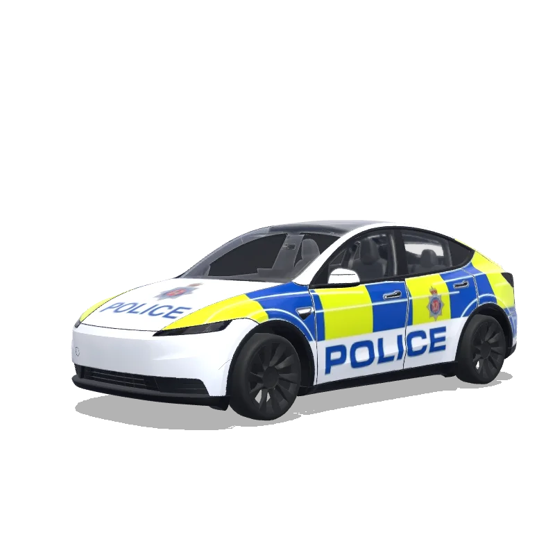 Tesla Model Y (2025+) Standard — uk police 랩 미리보기