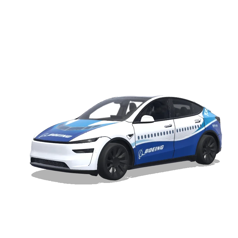 Tesla Model Y (2025+) Premium — It can consist of styles for Boeing 737-8 and B737-800 wrap preview