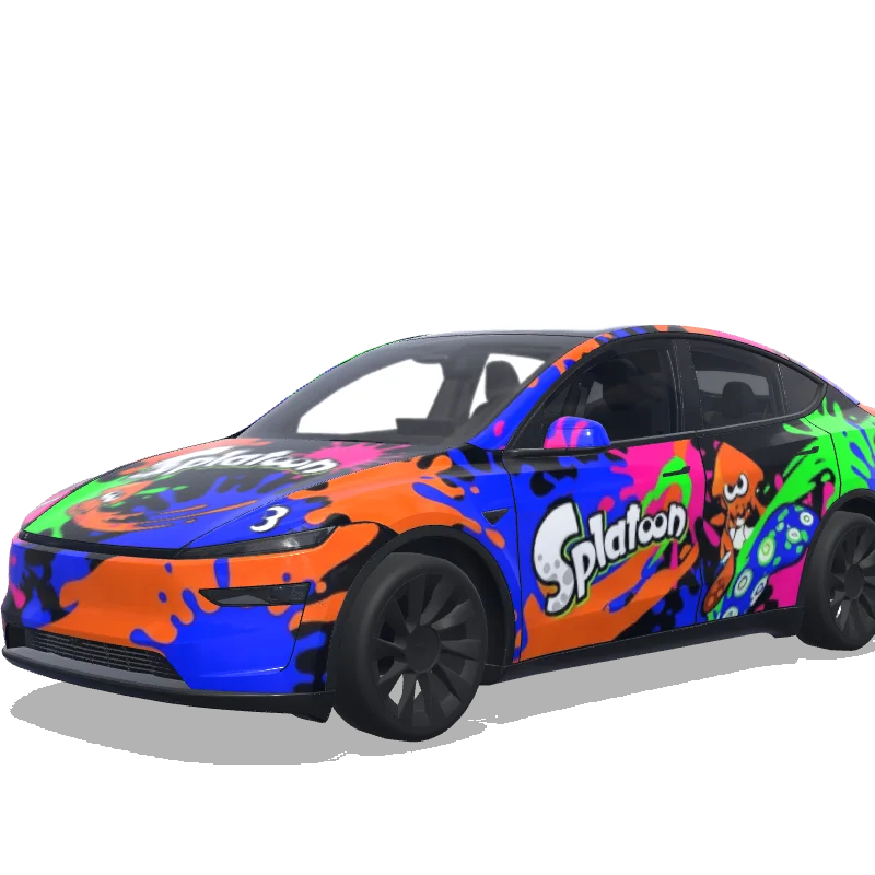 Tesla Model Y (2025+) Premium — Splatoon 랩 미리보기