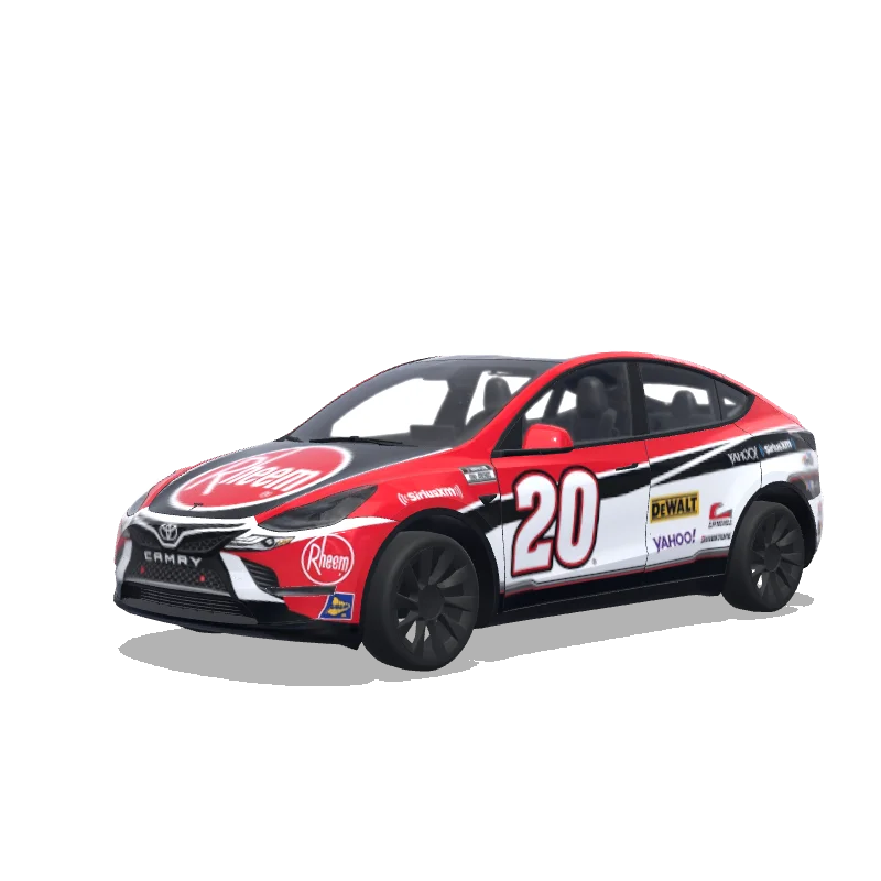 Tesla Model Y 2020-2024 — Wrap-Vorschau: christopher bells nascar race car