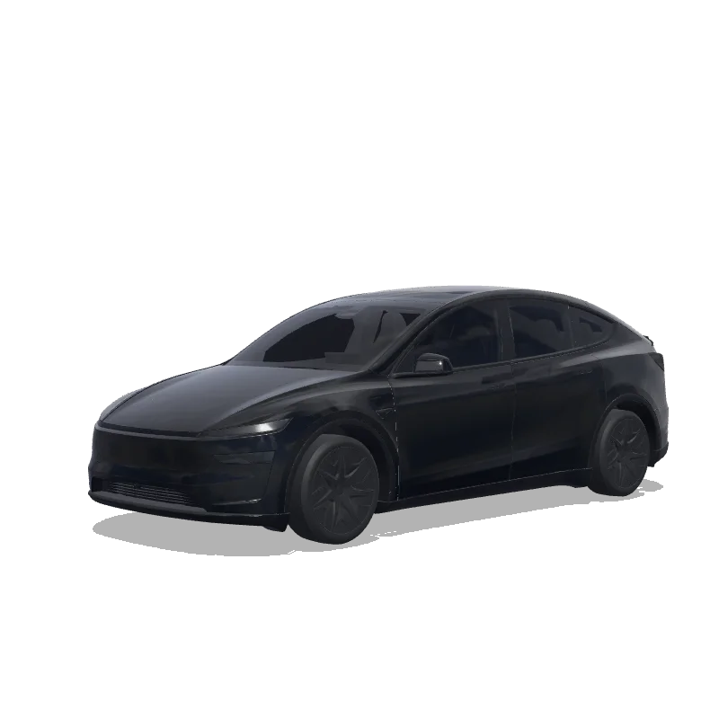 Tesla Model Y L 2025+ — Wrap-Vorschau: Black Tesla Model X 2026