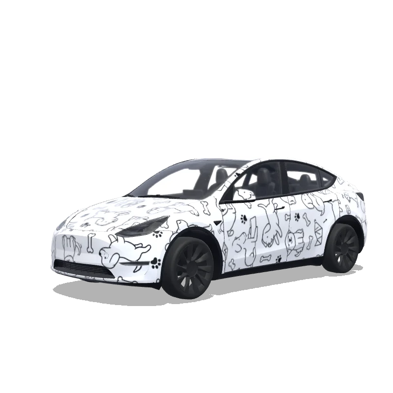Tesla Model Y 2020-2024 — 线条小狗 랩 미리보기