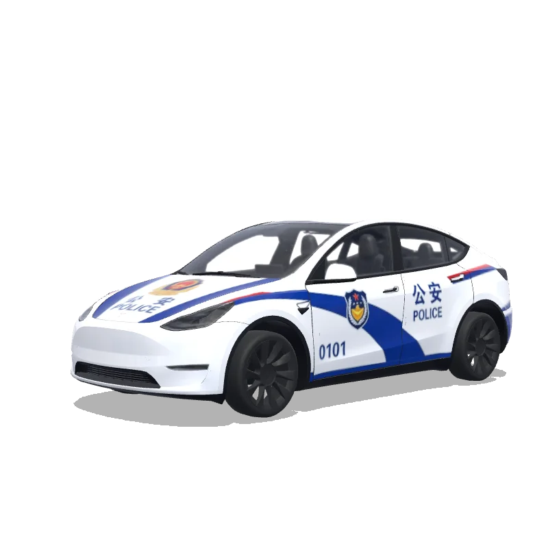 Tesla Model Y 2020-2024 — 中国公安的图片 wrap preview