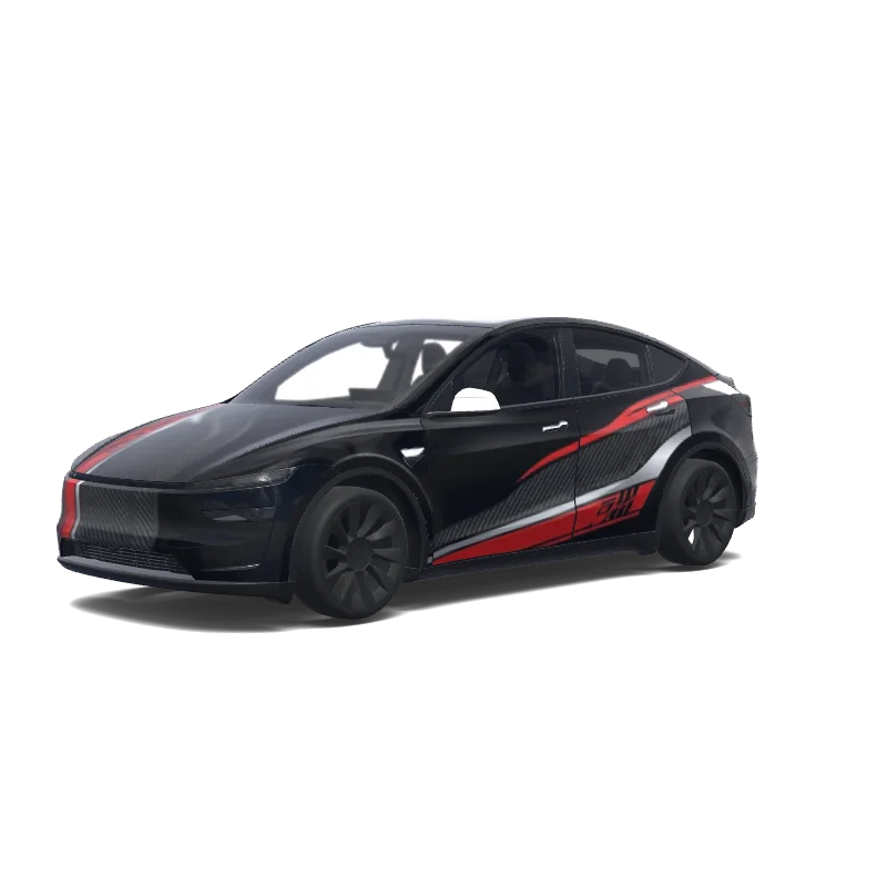 Tesla Model Y (2025+) Premium — Add a rear spoiler. wrap preview