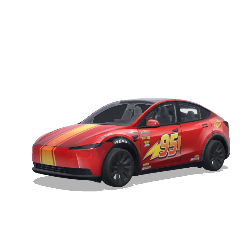 Tesla Model Y (2025+) Standard — Wrap-Vorschau: カーズ.
