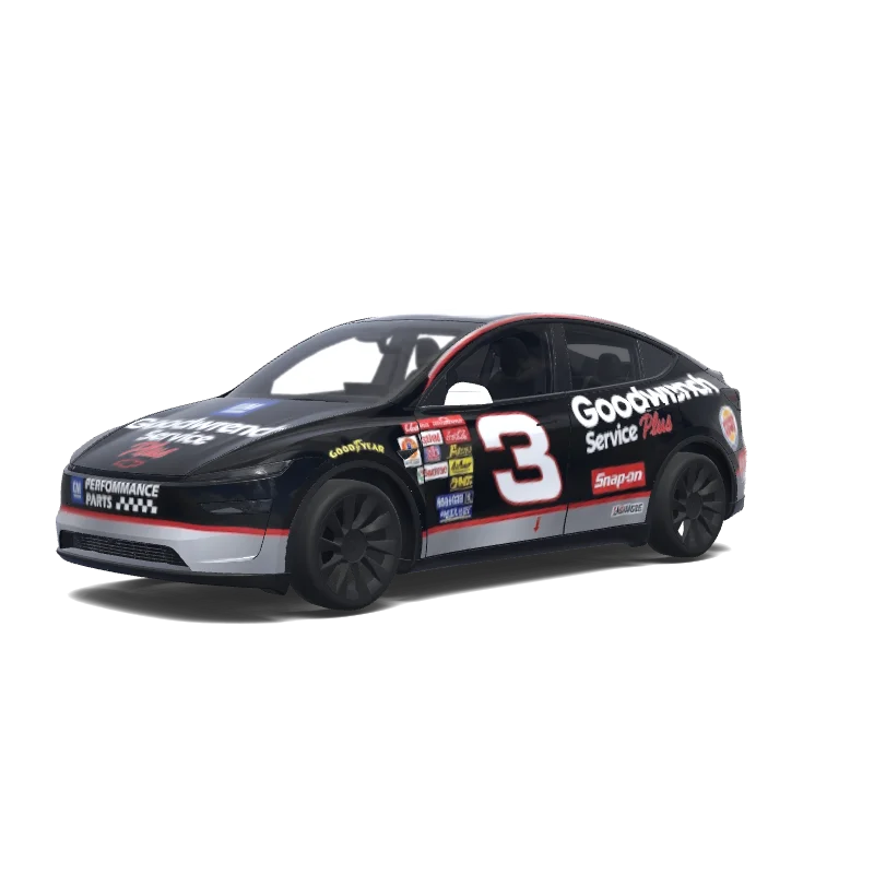 Tesla Model Y (2025+) Premium — Dale Earnhardt Goodwrench 3.涂装预览
