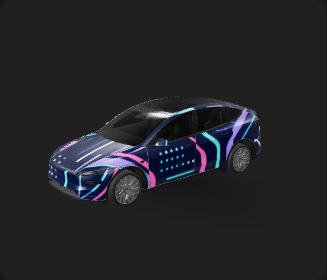 Neon Rain Circuit