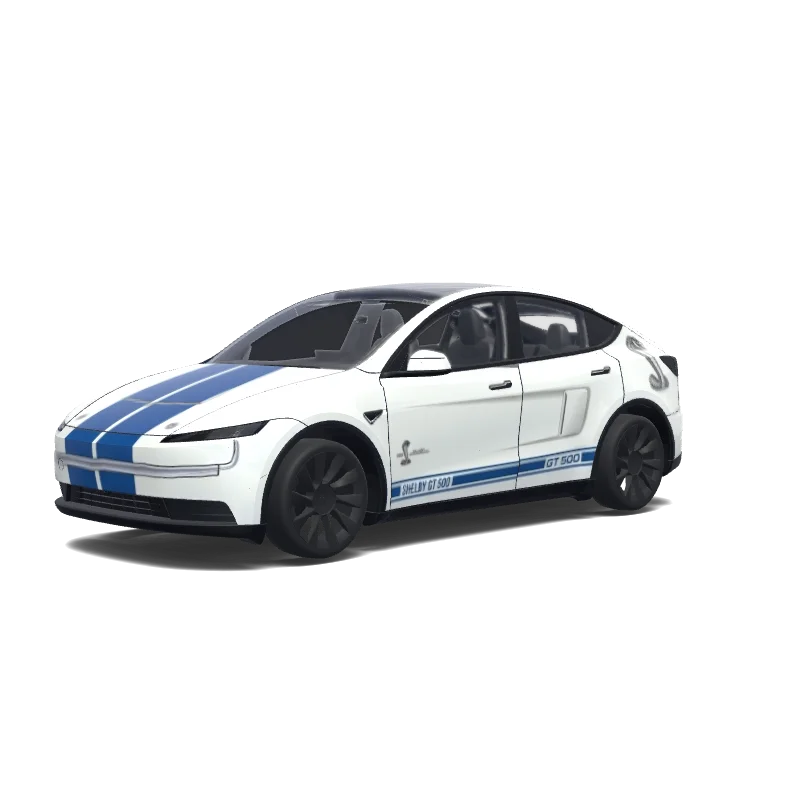 Tesla Model Y (2025+) Standard — Ford mustang Shelby gt 500 1963.涂装预览