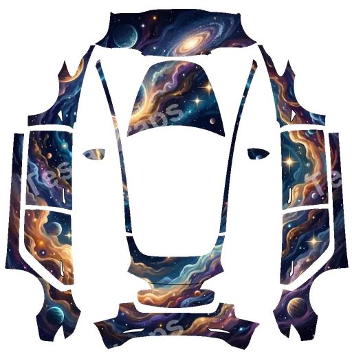 Tesla Model 3 2017-2023 — PNG-Wrap-Textur: Artistic Space
