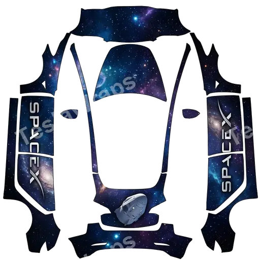 Tesla Model 3 2017-2023 — tesla spacex. PNG wrap texture