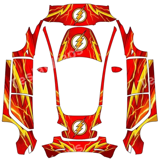 Tesla Model 3 2017-2023 — The flash. PNG 랩 텍스처