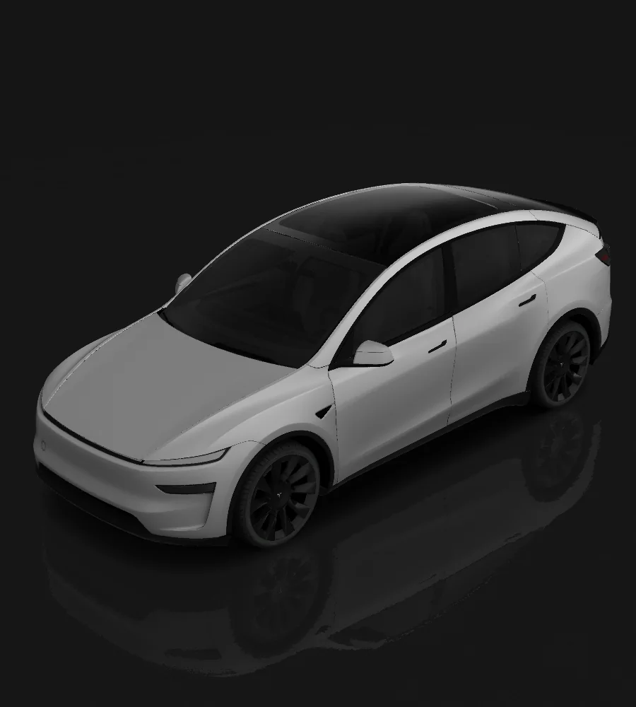 Tesla Model Y L 2025+ — wrap editor preview
