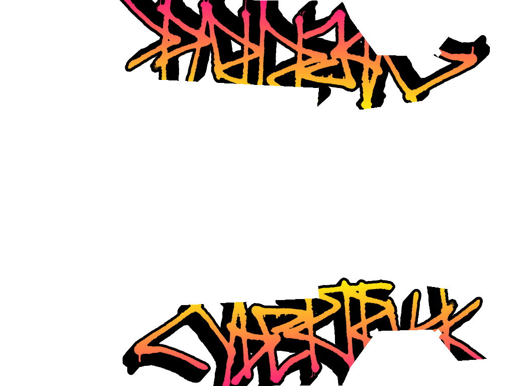 Graffiti orange